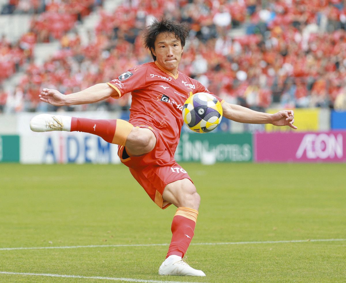 ◇名古屋グランパス、稲垣祥、約4年ぶりの日本代表選出【写真で