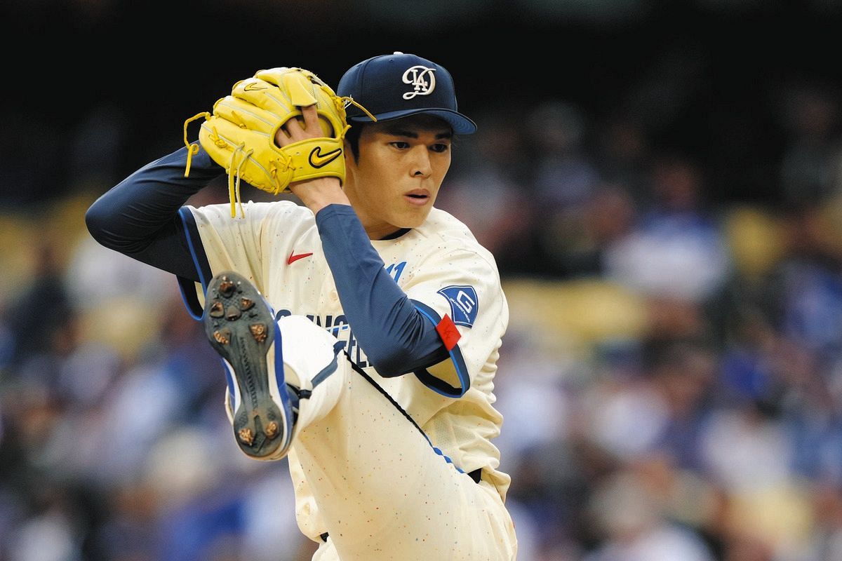 佐々木朗希、自己ワースト3被弾ながら… ドジャース大量得点で昨年5月