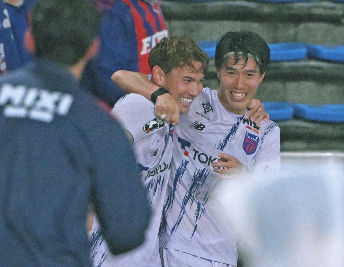 FC東京・佐藤恵允、ほとんど角度のない位置から鮮烈ゴール「ノールック