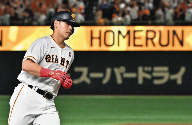岡本和真が2試合連続本塁打 絶好調2戦で3発【巨人】：中日スポーツ