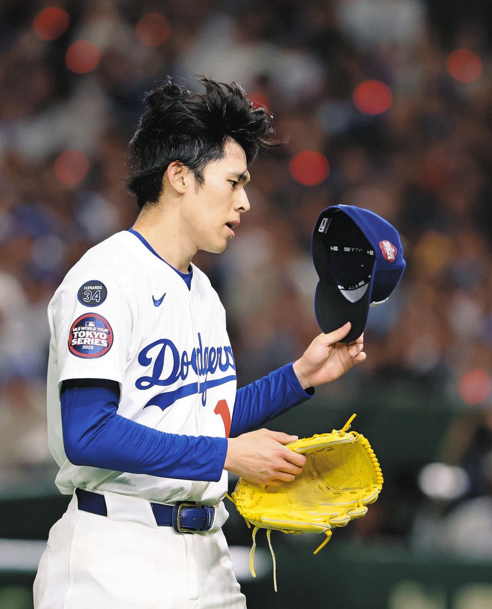 出産祝いなども豊富 佐々木朗希、ドジャース初登板初先発での白星ならず 最速163キロ スポーツゲーム(野球盤等)