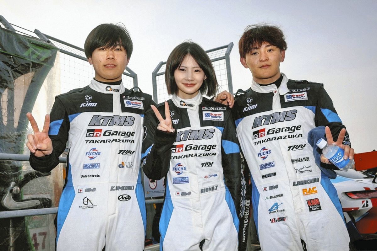 19歳・富下李央菜、今季初戦でS耐クラス2位、表彰台も「やっぱり悔しい