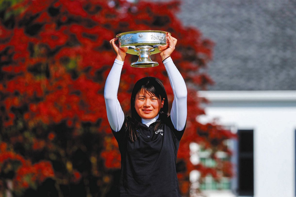 17歳 梶谷翼が優勝しビックリしたのは Tウッズ選手からのメッセージ 今後の進路には迷い中 オーガスタ女子アマ 中日スポーツ 東京中日スポーツ 17歳 梶谷翼が優勝しビックリしたのは Tウッズ選手からのメッセージ 今後の進路には迷い中 オーガスタ女子アマ 中日スポーツ 東京中日スポーツ