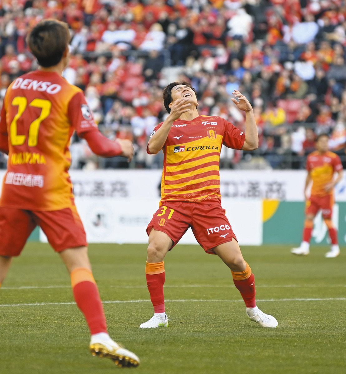 名古屋グランパス、ミシャ監督体制で初黒星 今季J1復帰の長崎に1－3