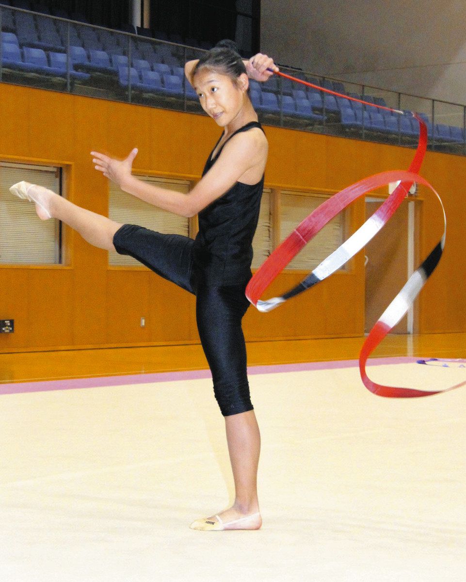 輝けスポーツの新星＞負けず嫌いが成長の糧 新体操・植田紗菜さん