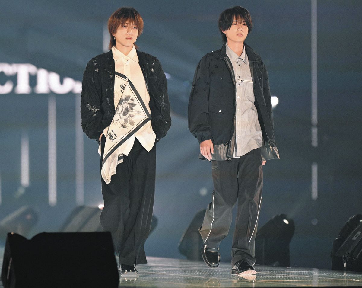 KEY TO LIT」伝説の同期2人がTGCランウエーデビュー 「5人だったら