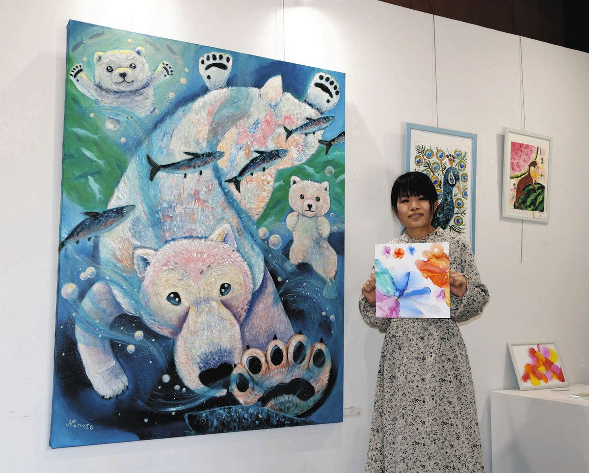 動物のかわいさ、格好良さ描きたい」 愛知県常滑市で画家・芦野さんが