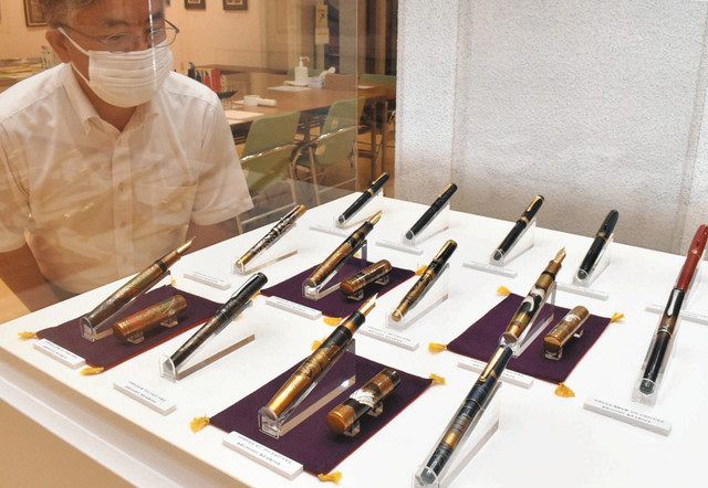 Venue for exhibiting high-end fountain pens: Okazaki Shinkin Bank Museum in 1 Tenma-dori, Okazaki City

