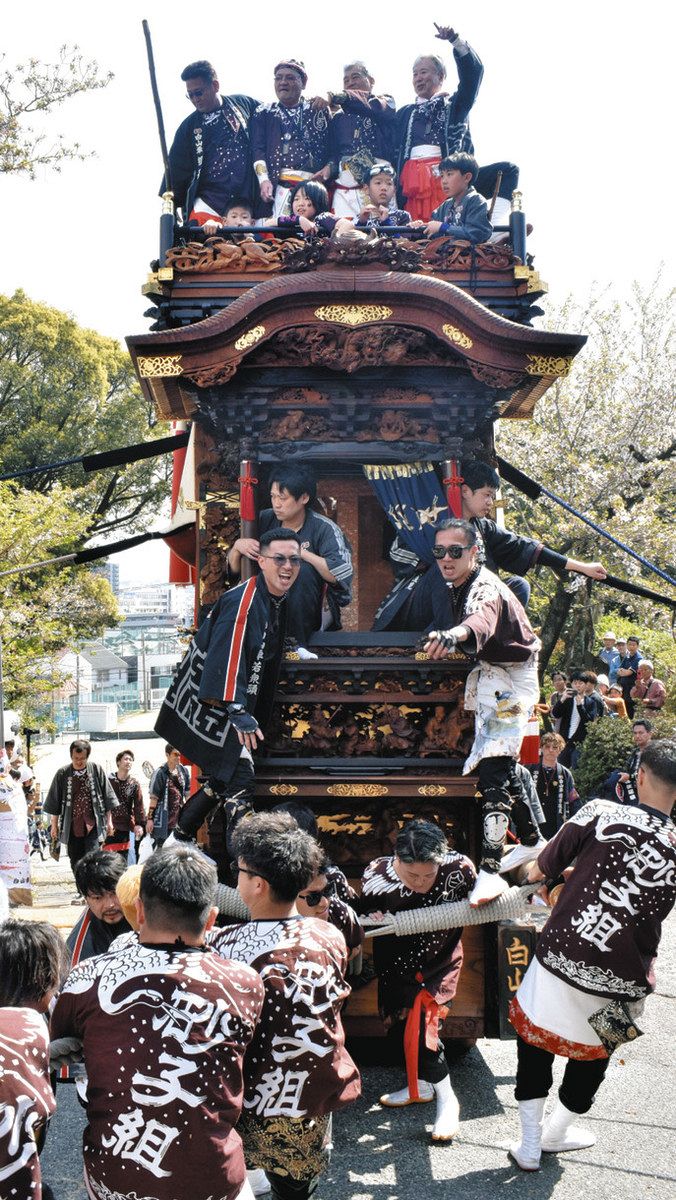 街に山車、知多に春 知多半島各地で春祭り：中日新聞Web
