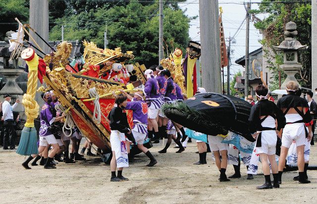 四日市・鳥出神社の鯨船行事、魅力知って 8月15日、奉納で