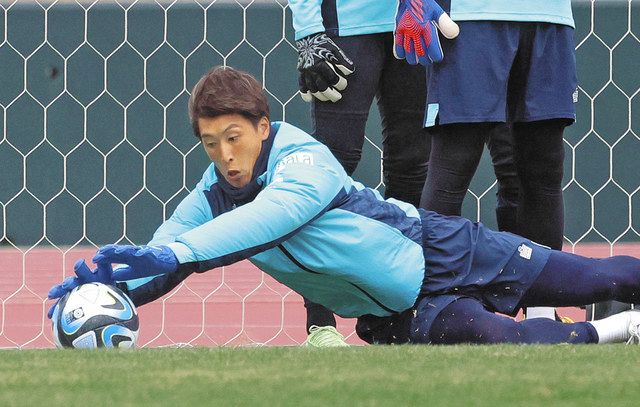 ジュビロ磐田・鹿児島キャンプ＞ ＧＫ三浦、成長へ燃える：中日新聞