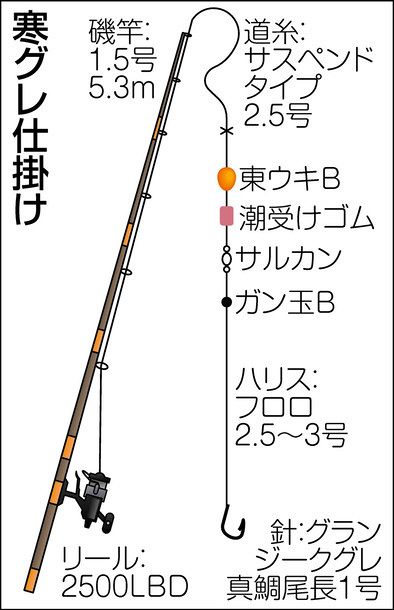 寒グレへｇｏ 三重 紀東磯 初釣りガイド 中日新聞web