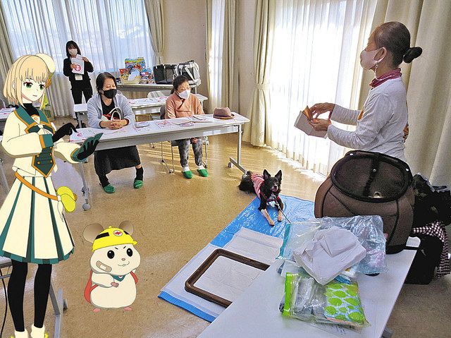 ペットとの避難について考える防災教室＝名古屋市港区で 
