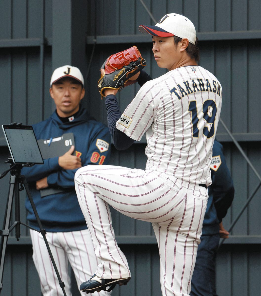 侍ジャパン】中日・高橋宏斗、データも裏付け『真っすぐの強さ』進化を
