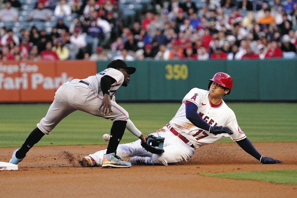 Mlb 大谷翔平の盗塁は 相手にインパクト 勝利につながると信じている マドン監督も信頼を寄せる 中日スポーツ 東京中日スポーツ