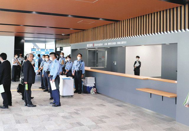 豊川警察署新庁舎、より機能的に 記念式典で披露、９月１９日から使用