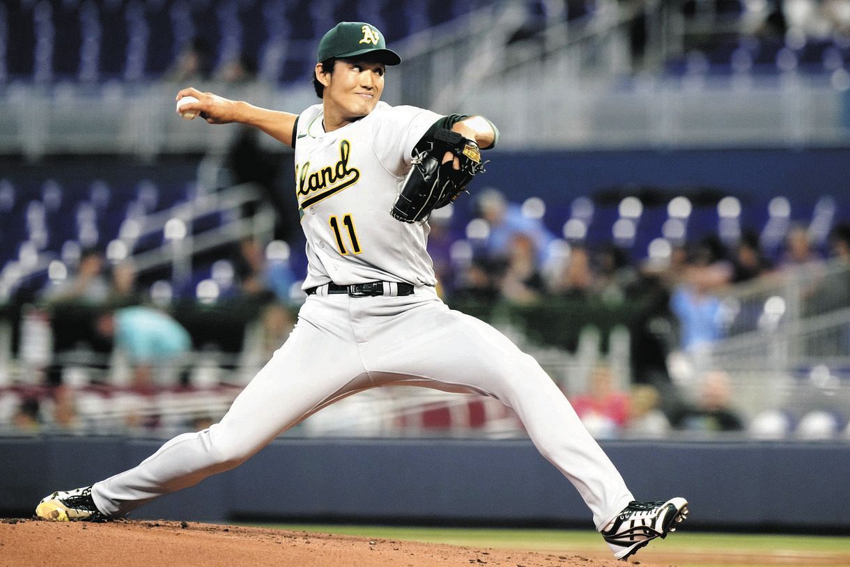 藤浪晋太郎、連続四球で降板も2ホールド目 ファンもやけくそ「藤浪の