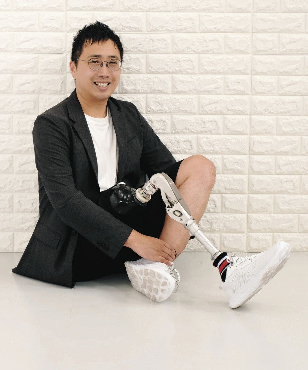 義足ユーザーの道しるべに 「未来を変える会」代表・岐阜の大塚さん