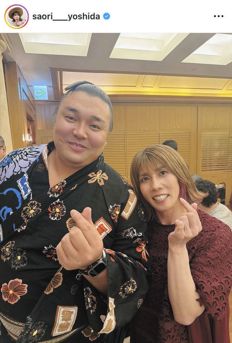 実際の投稿】吉田沙保里さん、豪華メンバーで霧島へ霊長類最強エール