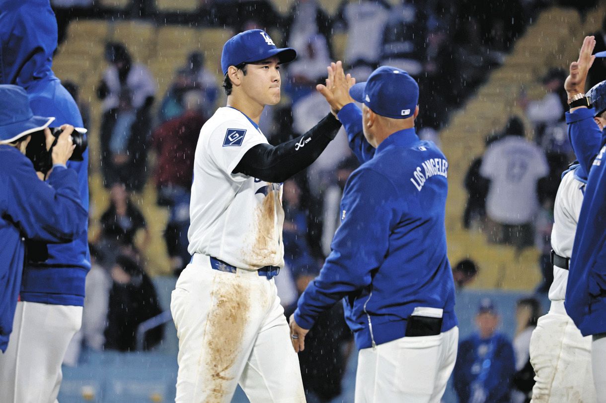 大谷翔平、今季初の『二刀流』で勝ち投手に【4.1vsガーディアンズ
