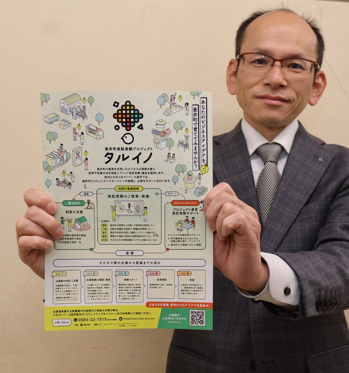 垂井町の課題解決へ、ビジネス実証実験後押し 新年度から新