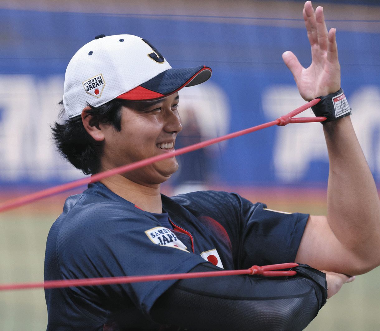 大谷翔平、涙？』 侍ジャパン、WBC壮行試合でのしぐさに注目集まる
