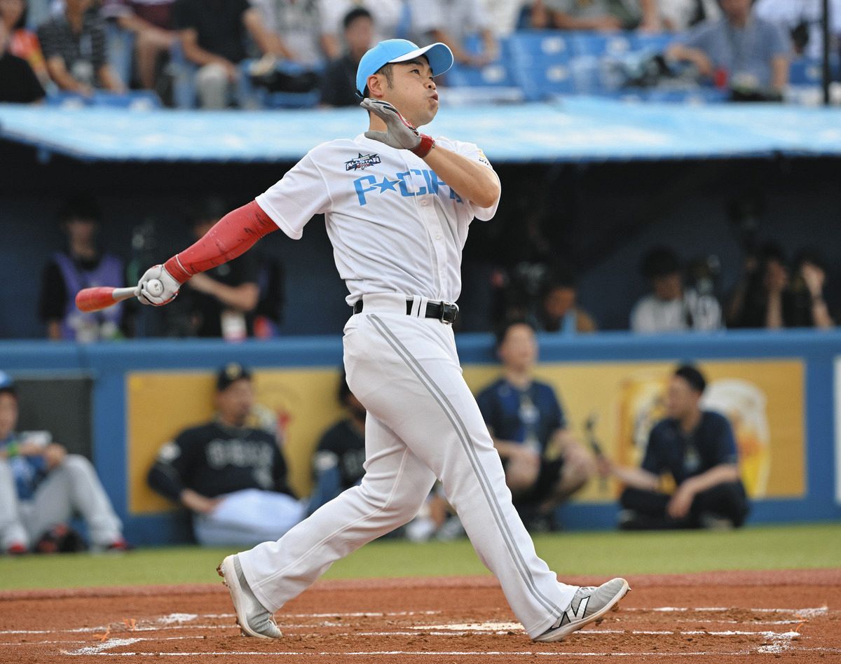 ホームランダービーは初出場の全パ・近藤が優勝、同僚の山川を延長で