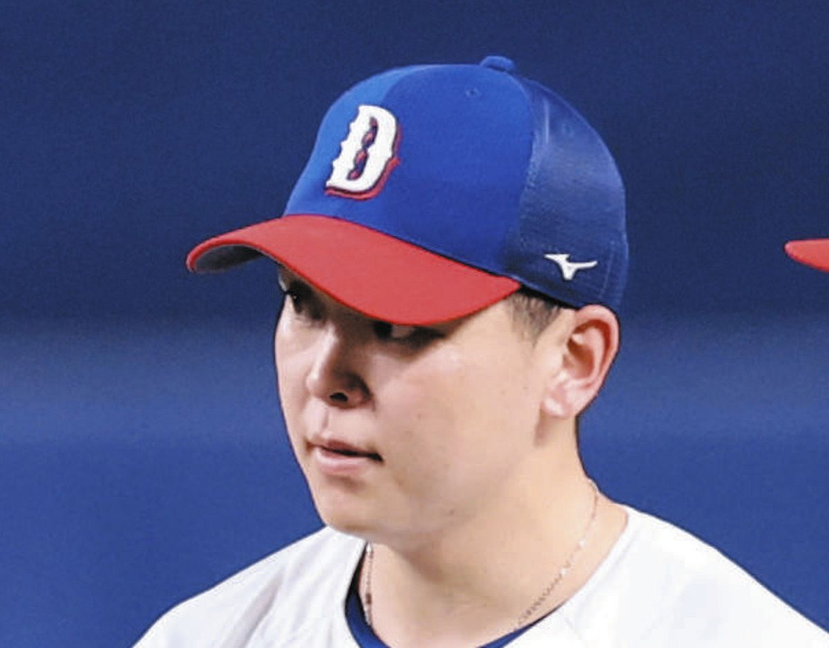 中日・中西聖輝、いきなり3失点 阪神・前川に走者一掃打浴びる：中日