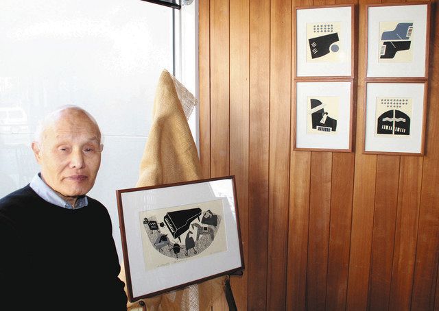 木版画愛好家・永田さんが新居で個展：中日新聞しずおかWeb