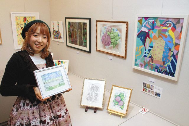 騒ぐ想像力 魅力のアート 金沢エムザ 障がいのある作家展 北陸中日新聞web