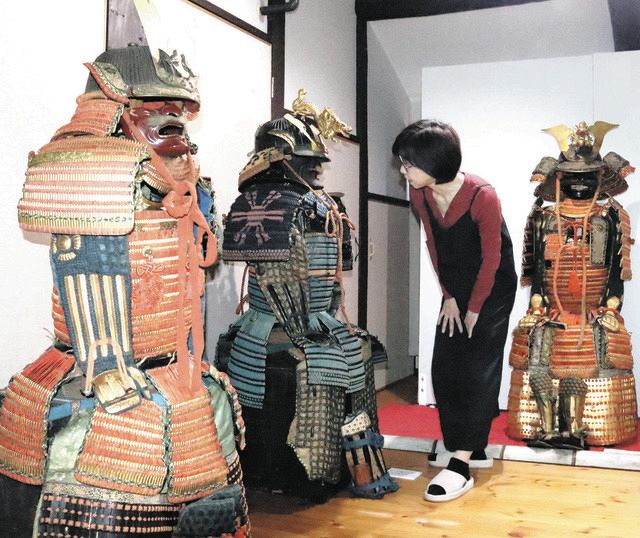 室町―江戸時代の重厚な鎧や兜 大津・楽心庵で展示：中日新聞Web