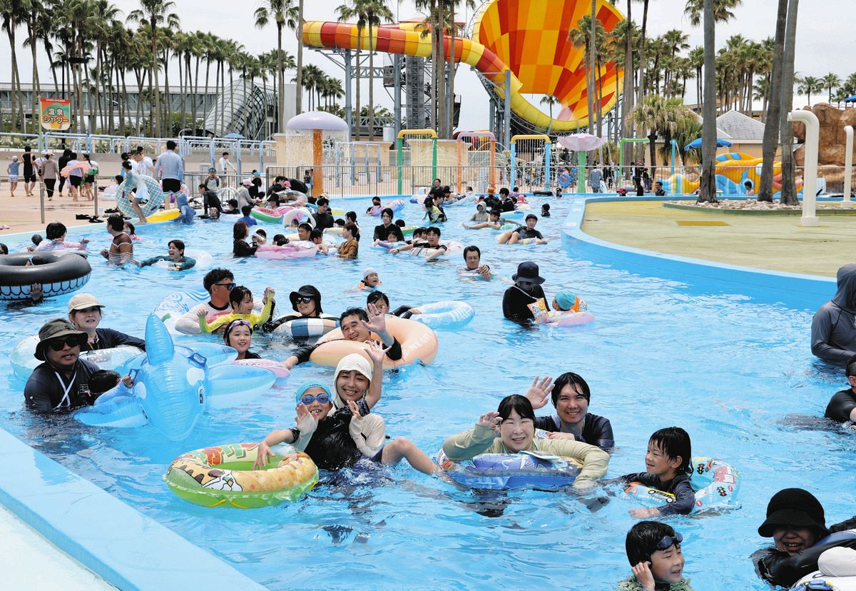 ナガシマスパーランドに夏が来た！「ジャンボ海水プール」営業開始 新