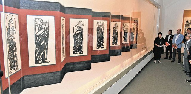 志功 代表作への軌跡 福光美術館で生誕120年展：北陸中日新聞Web