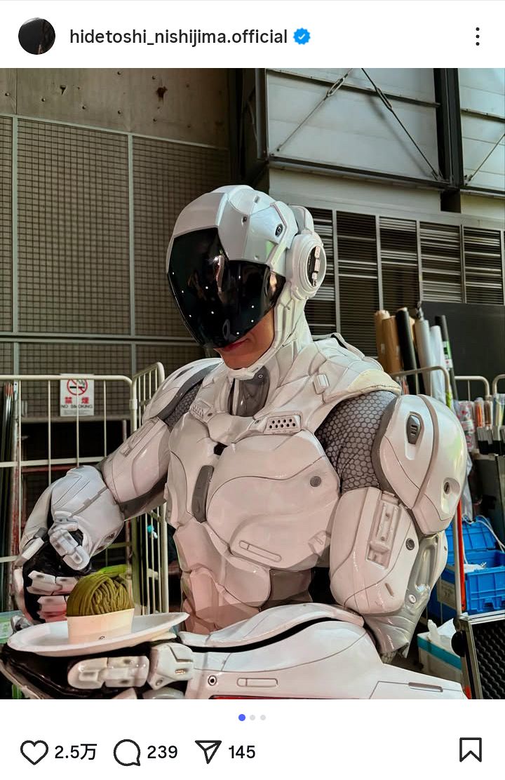 ◇西島秀俊、ヒーロー×スイーツ「ギャップありすぎて」【写真複数