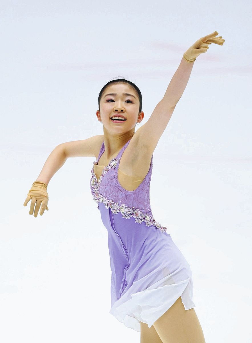 昨季世界選手権3位の千葉百音、「ショートの記憶を吹き飛ばして