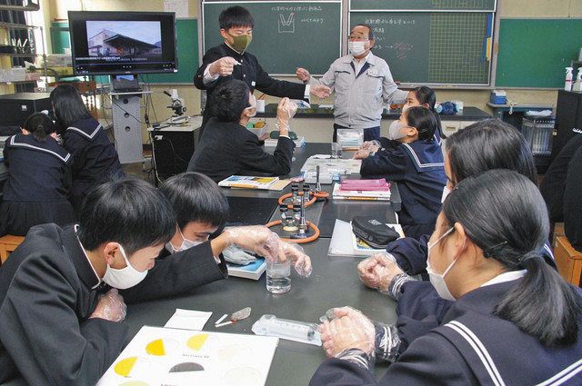 放射線の働き さあ実験 レンズメーカー 鯖江 中央中で授業 日刊県民福井web