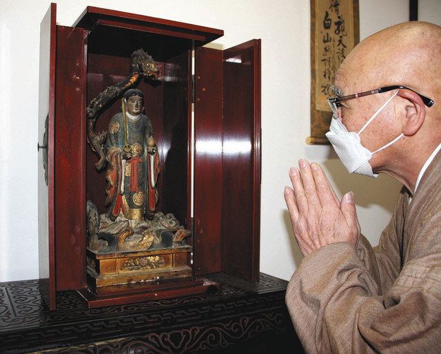 白山妙理大権現 公開 きょうから 9年ぶり羽咋・永光寺：北陸中日新聞Web