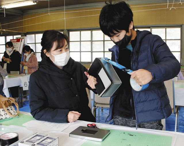 レンズなし 針穴から景色撮影 知立で ピンホールカメラ 体験教室 中日新聞web