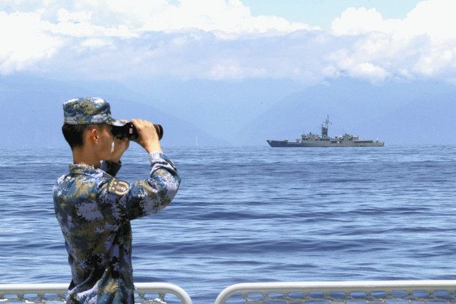 中国軍「中間線越え」　台湾へ心理戦激化　住民冷静、漁業などに影響