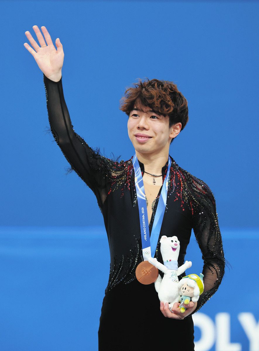 フィギュア】「天才だけど、それ以上に努力する人」銅メダル・佐藤駿を