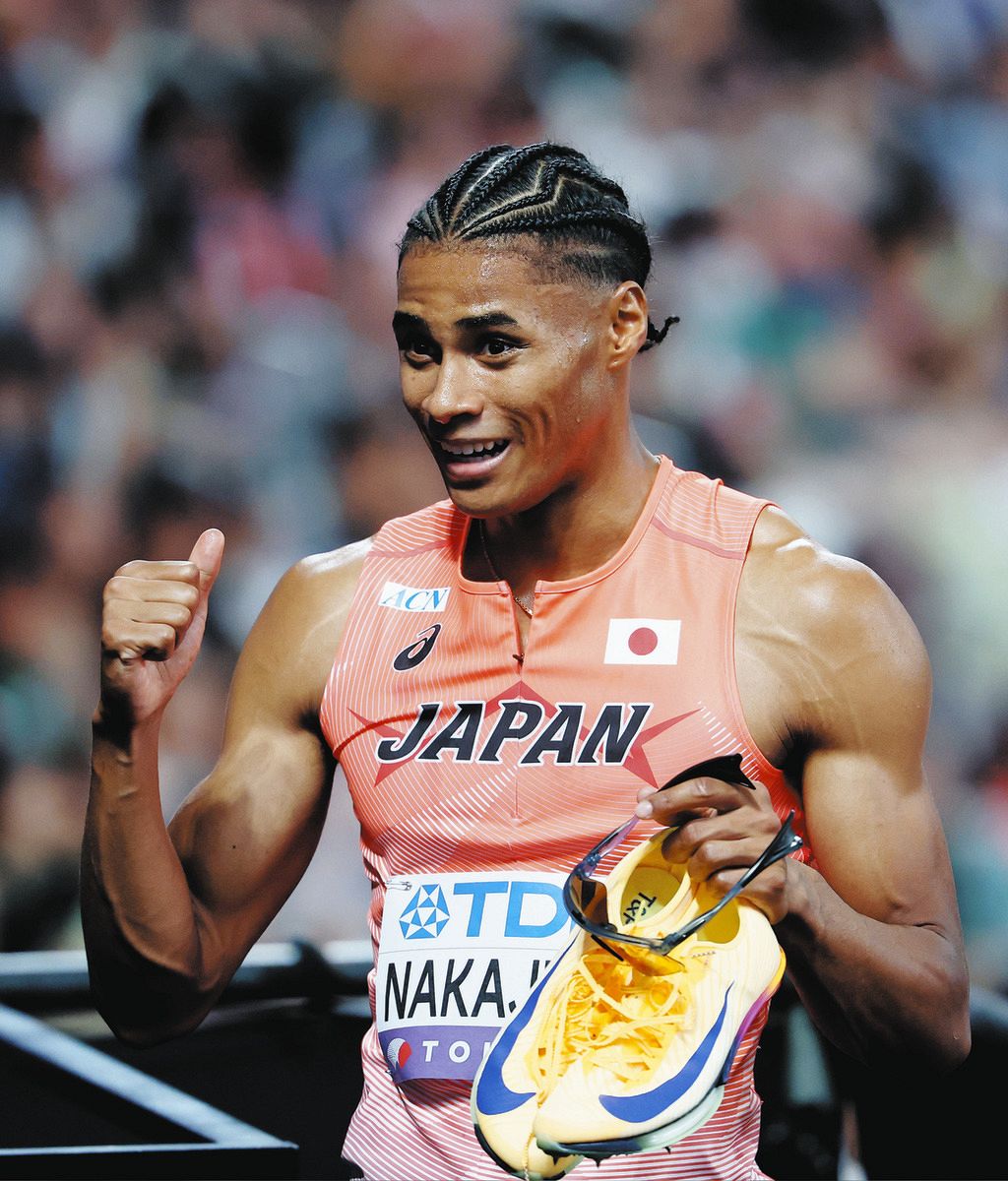 男子400メートル、中島佑気ジョセフが日本新記録で予選突破 「僕の