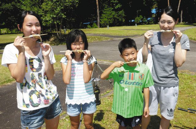 さあ思い出作ろう キャンプ 釣りお勧め好場 下 中日スポーツ 東京中日スポーツ