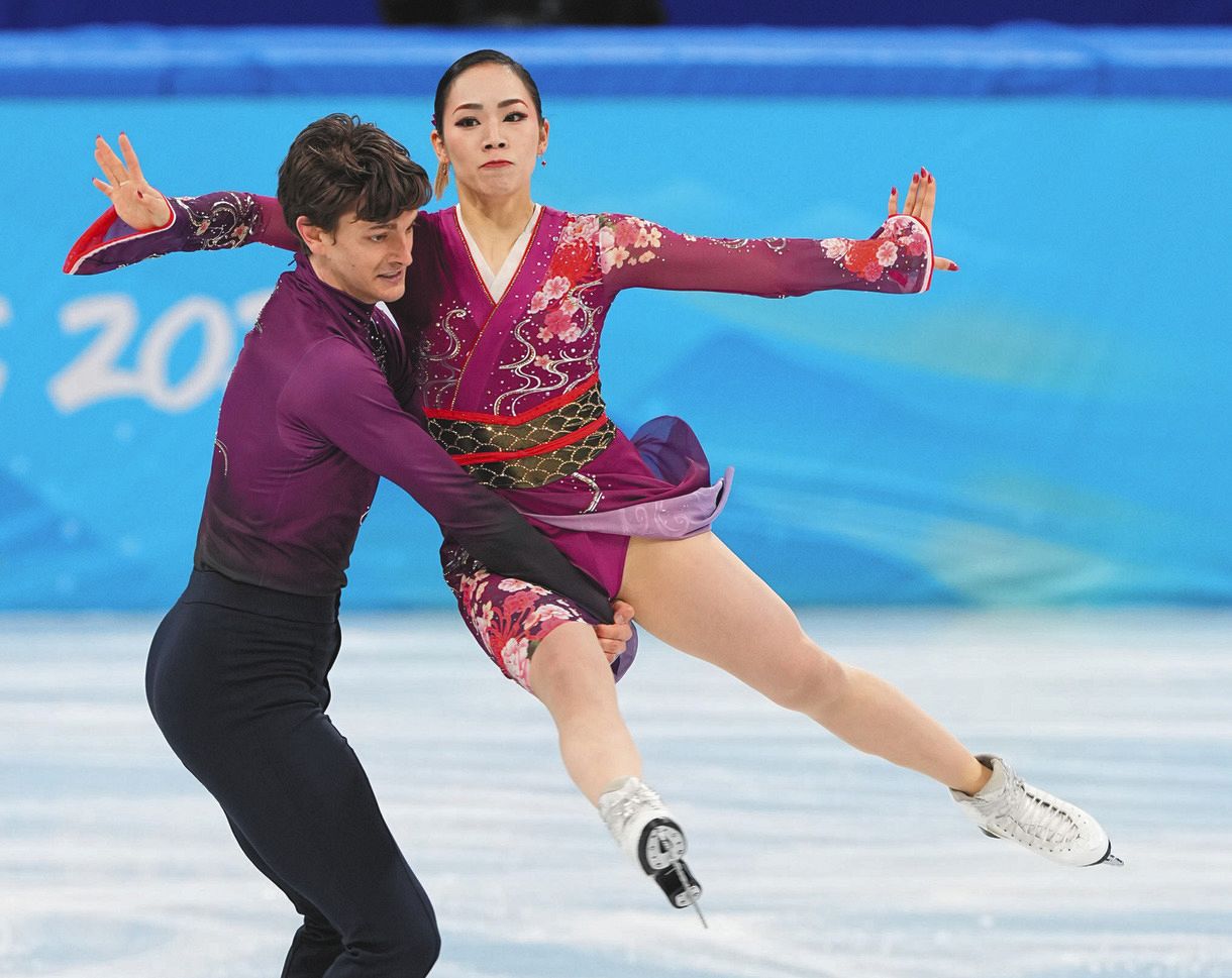 FDも夫婦息ぴったり、小松原美里、尊組は98・66点をマーク【北京 