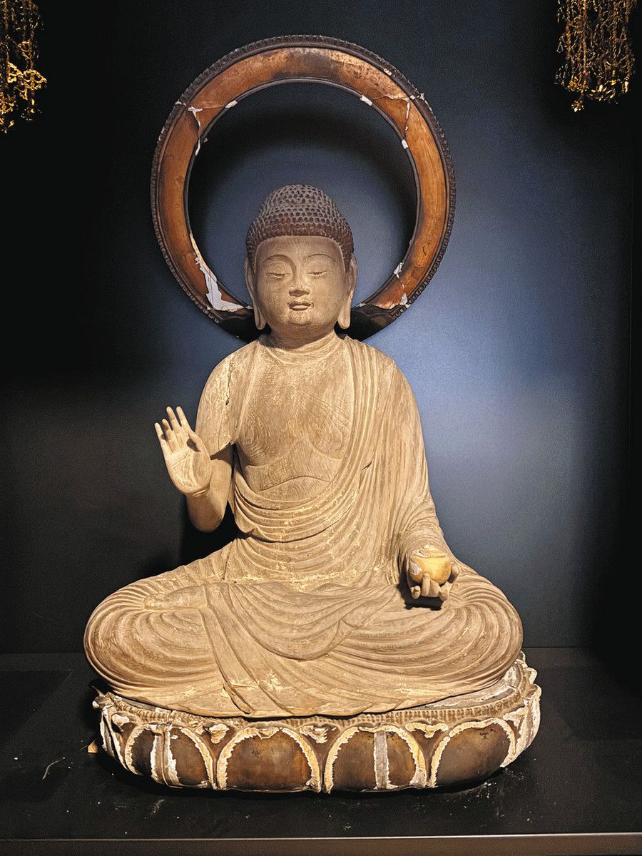 牧之原・西山寺「木造薬師如来坐像」 181年ぶり、21日から公開