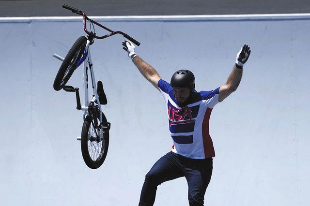 Bmxの100点満点中1点男 ニック ブルースは決勝で致命的ミス 棄権 自身のsnsで肩のケガを告白していた 東京五輪 中日スポーツ 東京中日スポーツ