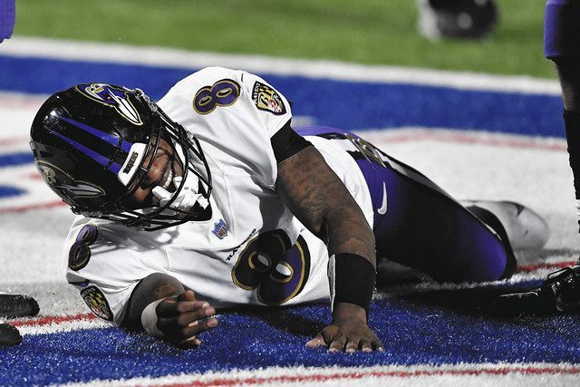 nfl レイブンズ NFL レイブンズ痛恨 絶対的エースQBジャクソン負傷退場