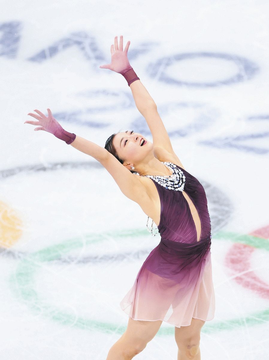 写真特集】フィギュア・坂本花織が銀メダル 17歳・中井亜美は銅、冬季