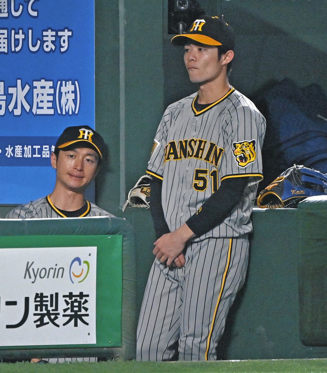 阪神・中野拓夢、スタメン落ちでの連続フルイニング出場241試合 阪神・中野拓夢、スタメン落ちでの連続フルイニング出場241試合