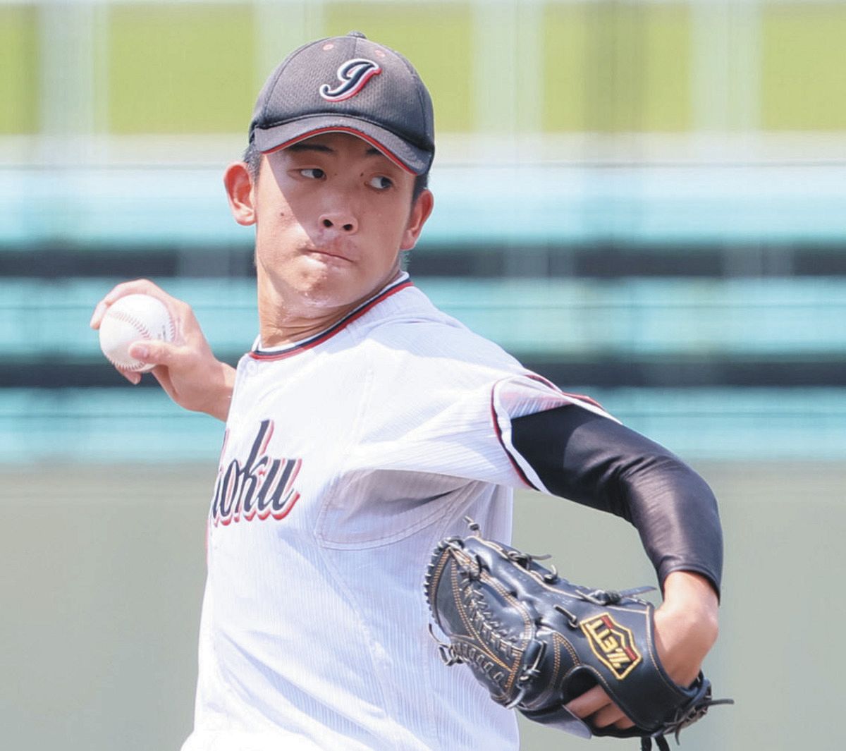 岐阜城北、岐阜第一破り9年ぶり決勝進出 エース・中本陽大が7回途中3
