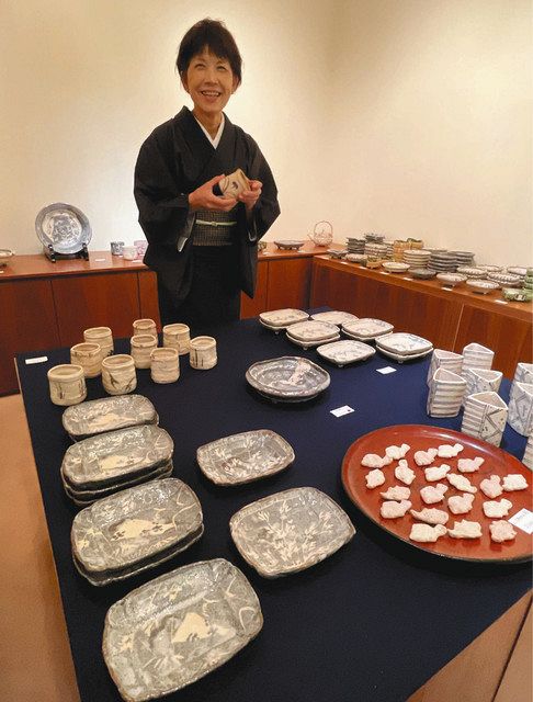 使う中で成長」志野焼の作品展 金沢で陶芸家・瀧川さん：北陸中日新聞Web